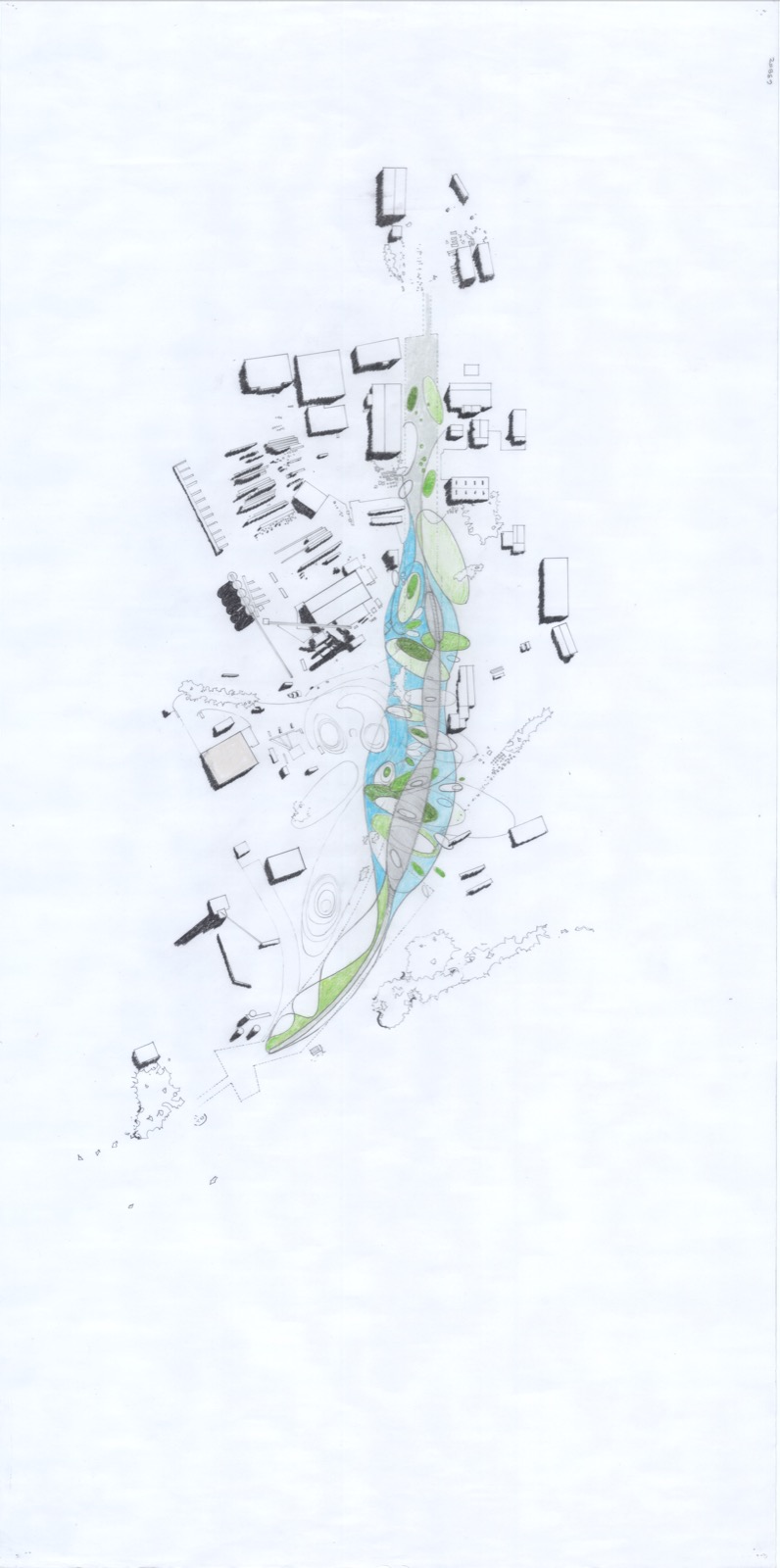 Alluvial site plan drawing
